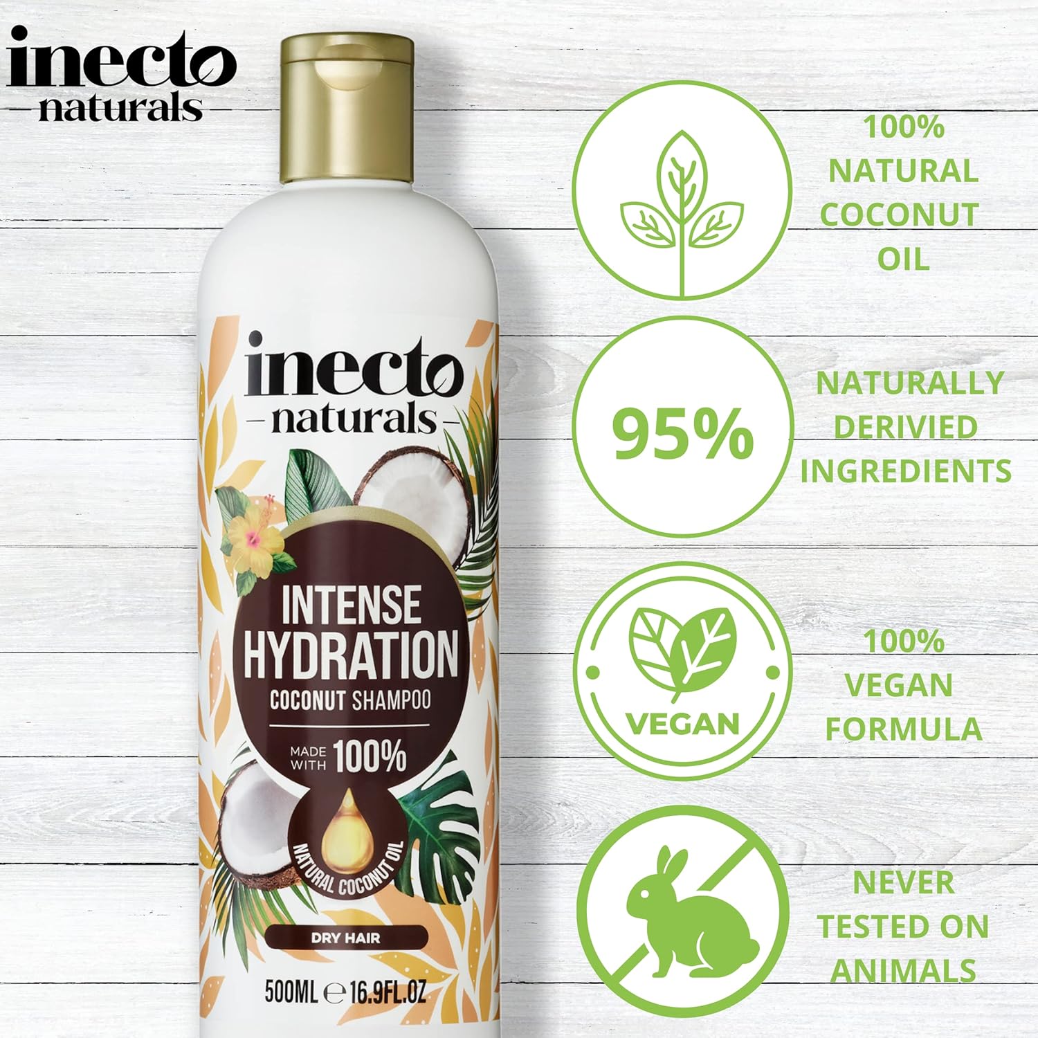 inecto Intense Hydration Coconut Shampoo
