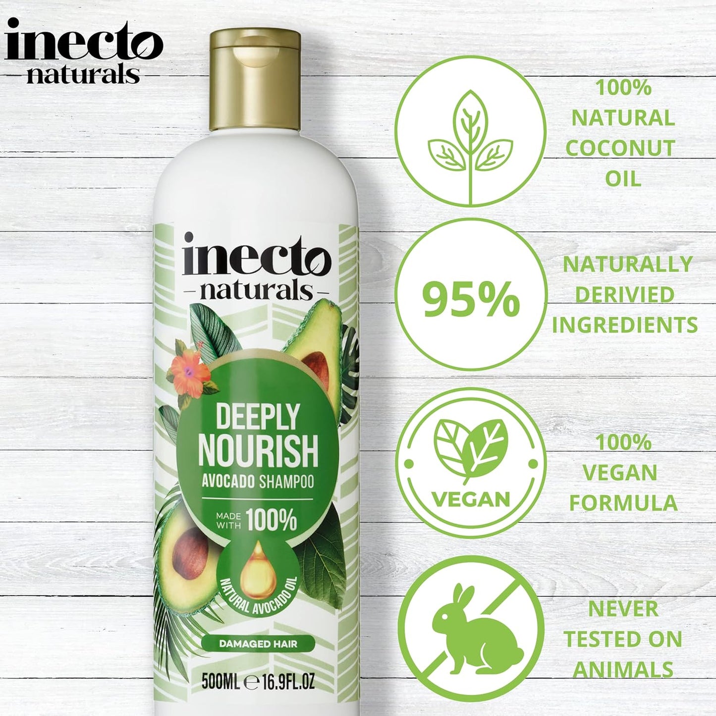 inecto naturals Deeply Nourish Avocado Shampoo