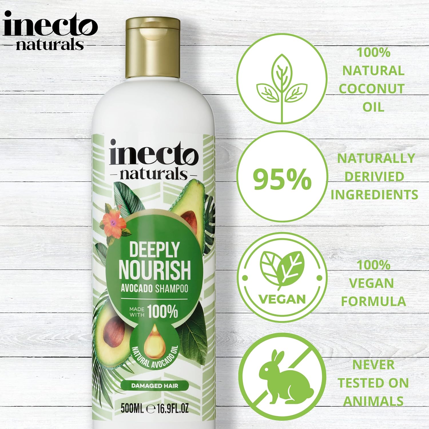 inecto naturals Deeply Nourish Avocado Shampoo
