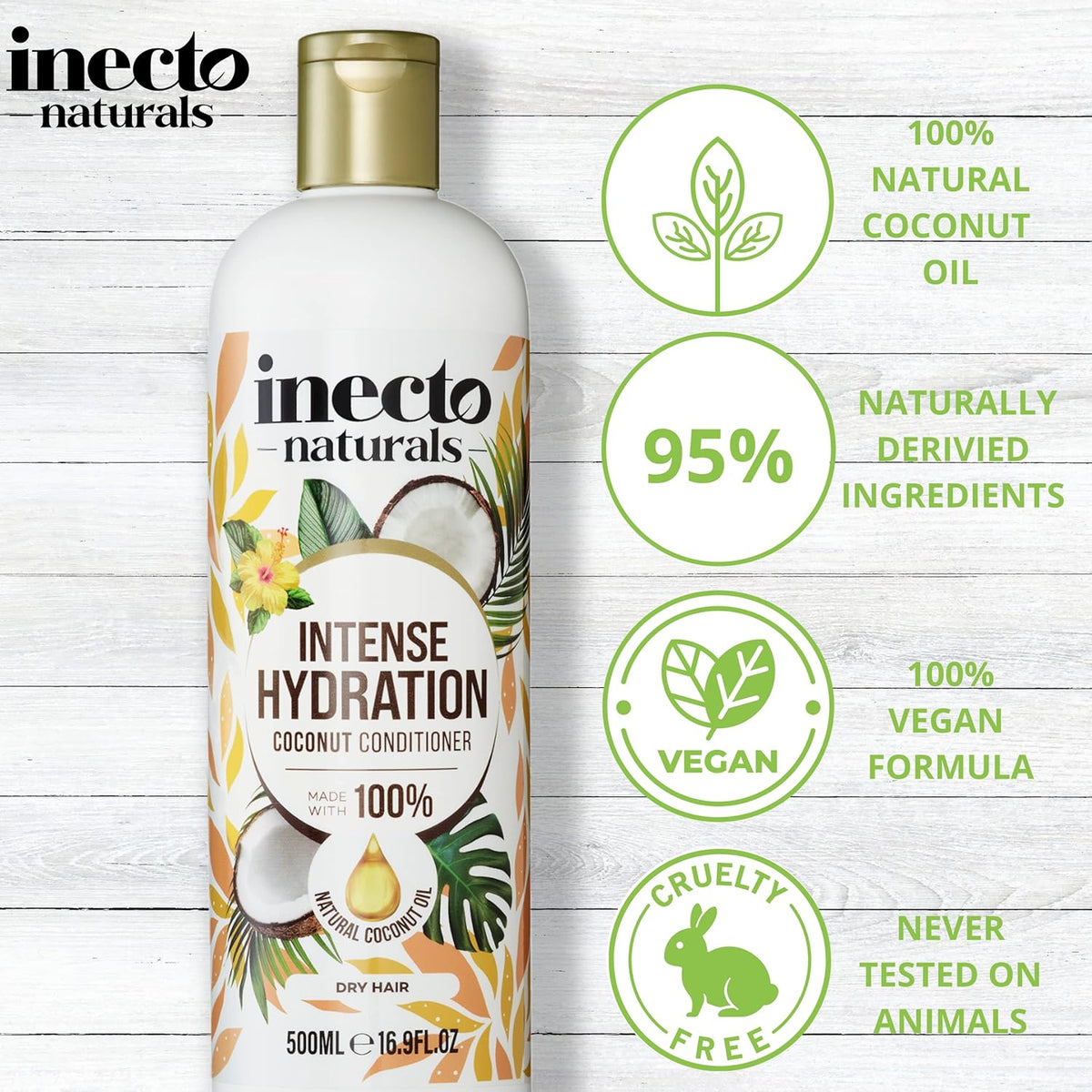 Intecto Conditioner inecto naturals Intense Hydration conditioner - Prokarehub