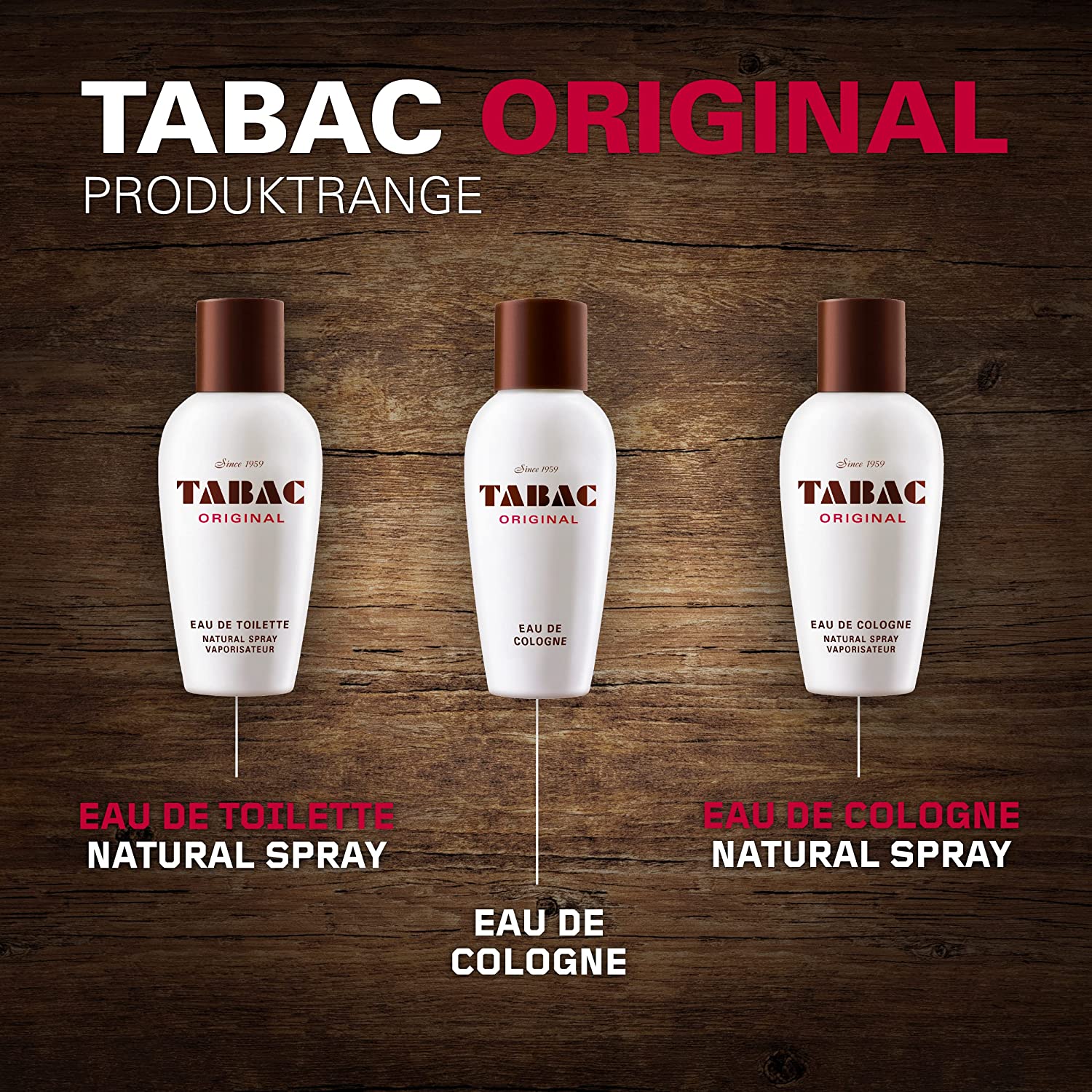 Tabac Original Eau de Cologne Natural Spray