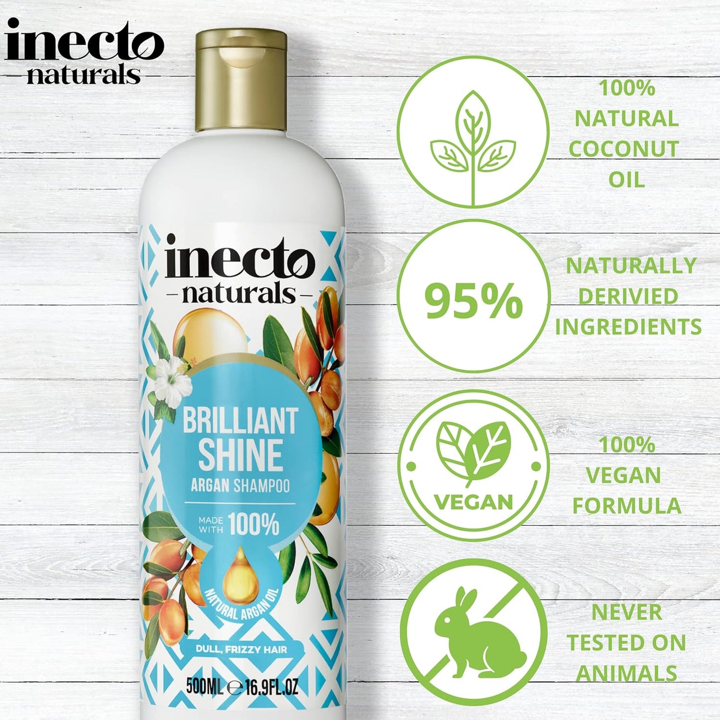 inecto naturals Brilliant Shine Shampoo