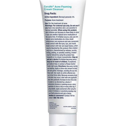 CeraVe Acne Foaming Cream Cleanser 150ml
