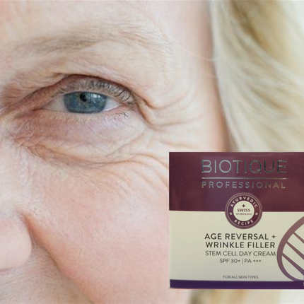 Biotique Professional Age Reversal wrinkle filler cream