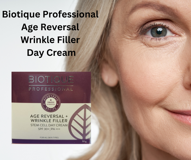 Biotique Professional Age Reversal wrinkle filler cream