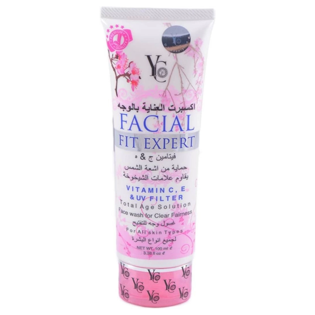 YC Facial Fit Expert Total Age Solution Face Wash