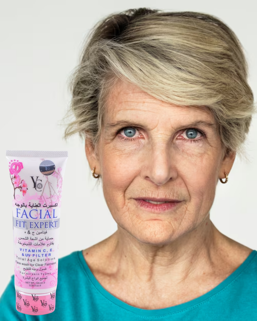 YC Facial Fit Expert Total Age Solution Face Wash