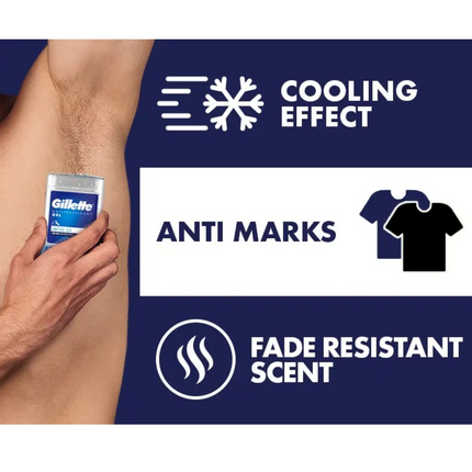 Gillette Clear+Dri-Tech Arctic Ice anti-white mark Antiperspirant