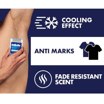 Gillette Clear+Dri-Tech Arctic Ice anti-white mark Antiperspirant