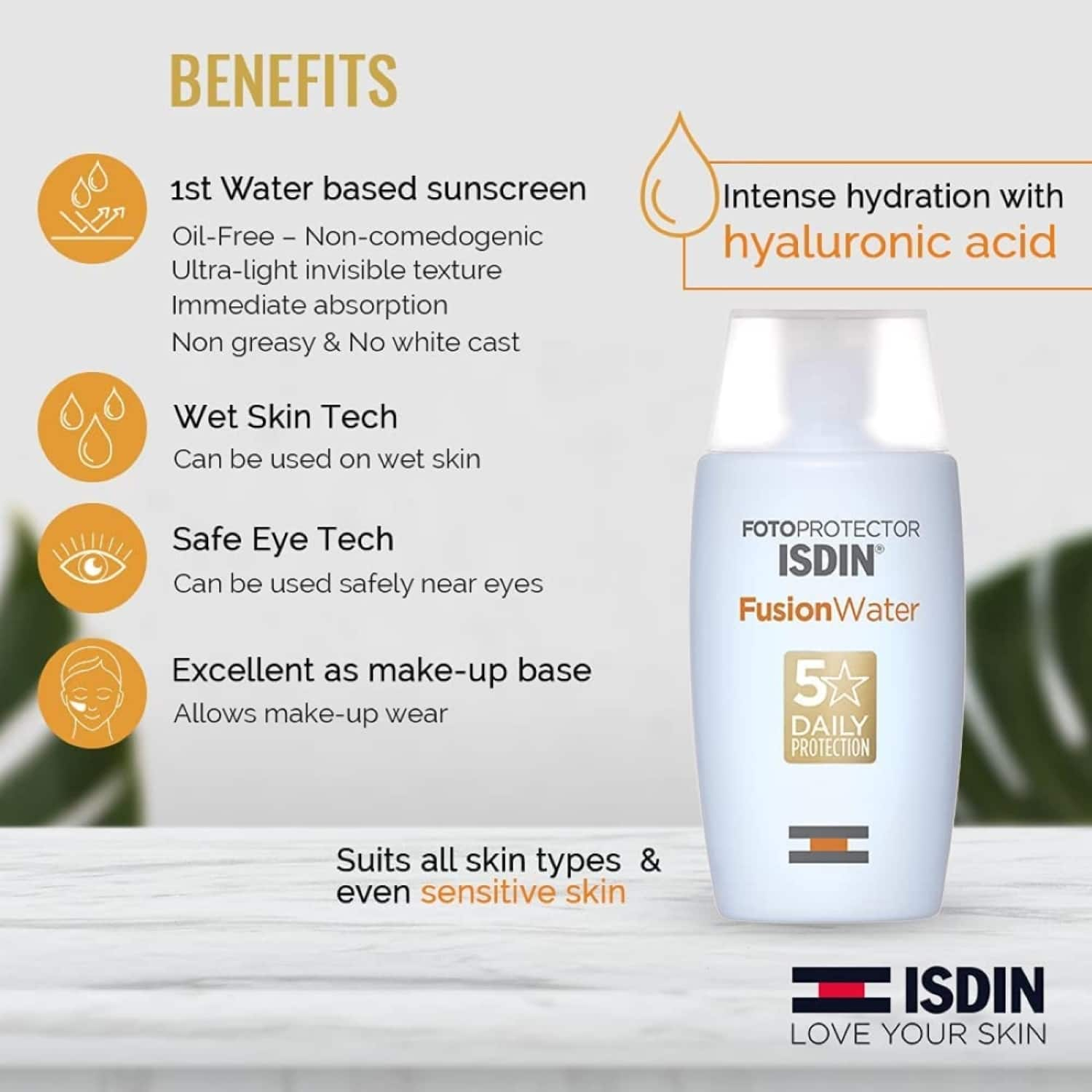 ISDIN Fotoprotector Fusion Water Spf 50