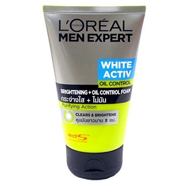 L'Oreal Men Expert White Activ Oil Control Foam