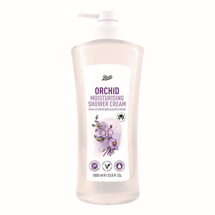 Boots Orchid Moisturising Shower Cream 1000ml