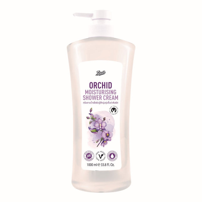 Boots Orchid Moisturising Shower Cream 1000ml
