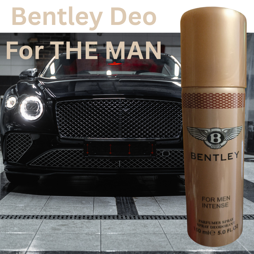 Bentley For Men Intense Spray Deodorant