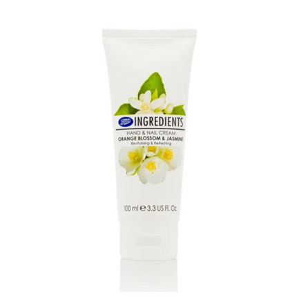 Boots Ingredients Orange Blossom & Jasmine Hand Cream