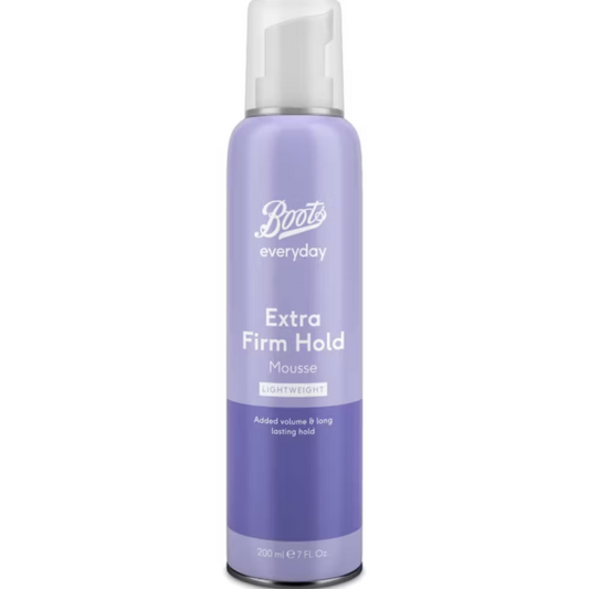 Boots Everyday Extra Firm Hold Mousse