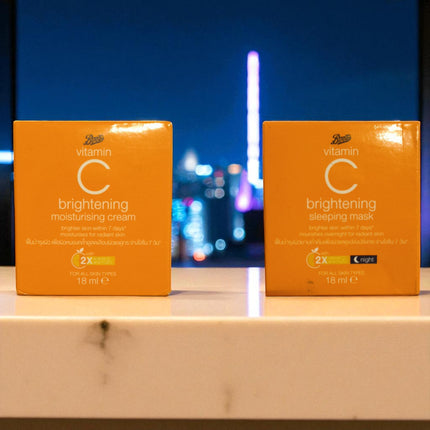 Boots Vitamin C Day Cream & Sleeping Mask Combo