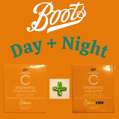 Boots Vitamin C Day Cream & Sleeping Mask Combo