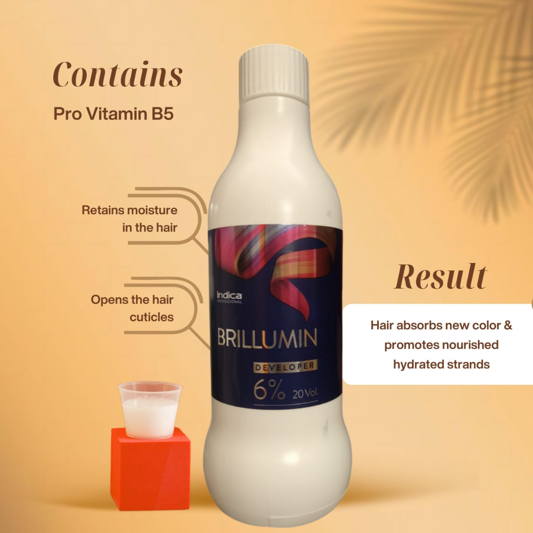 Indica Professional Brillumin Developer 500ml