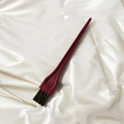 Brush for beard and mustache hair color