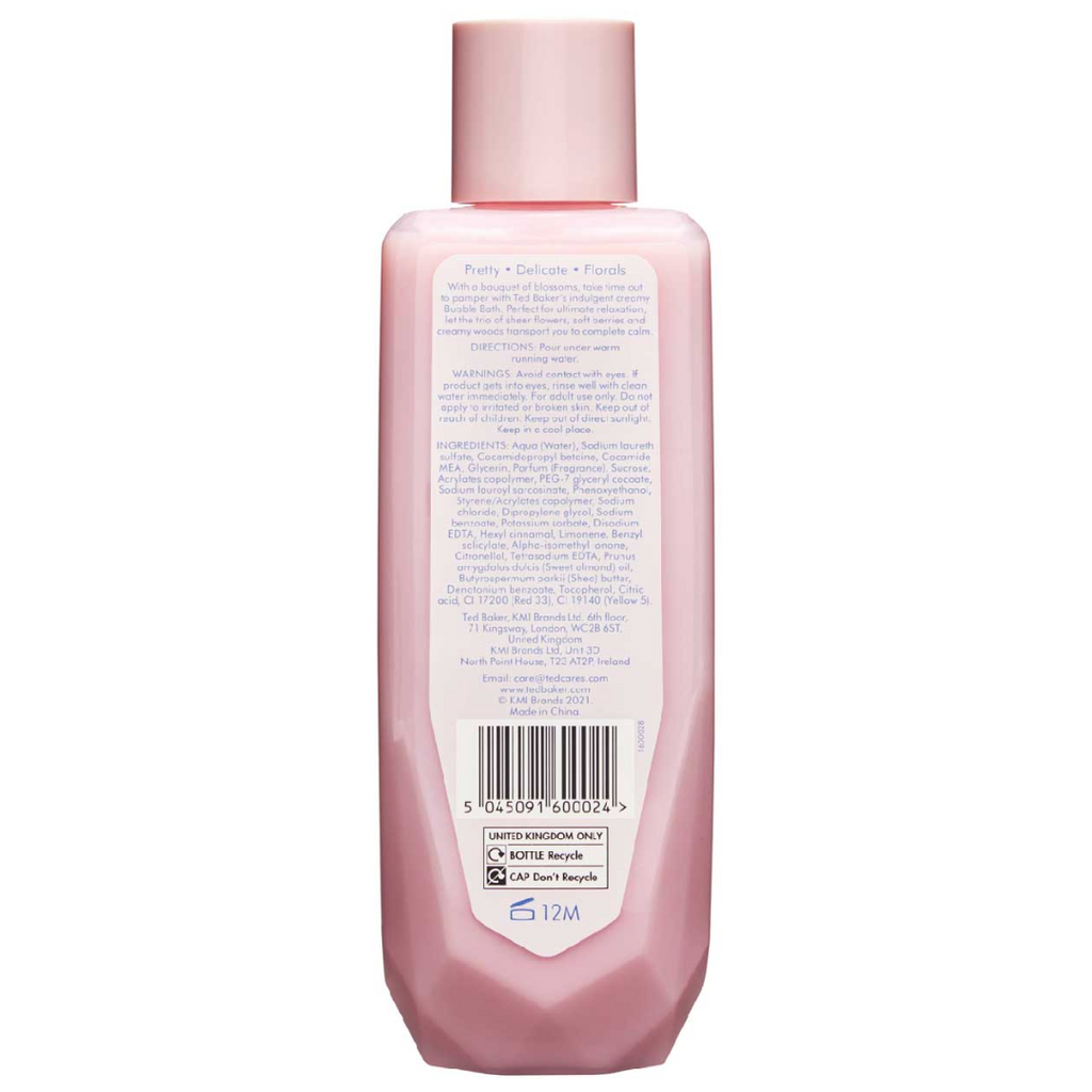 Ted Baker Violet & Bergamot Bubble Bath 500ml