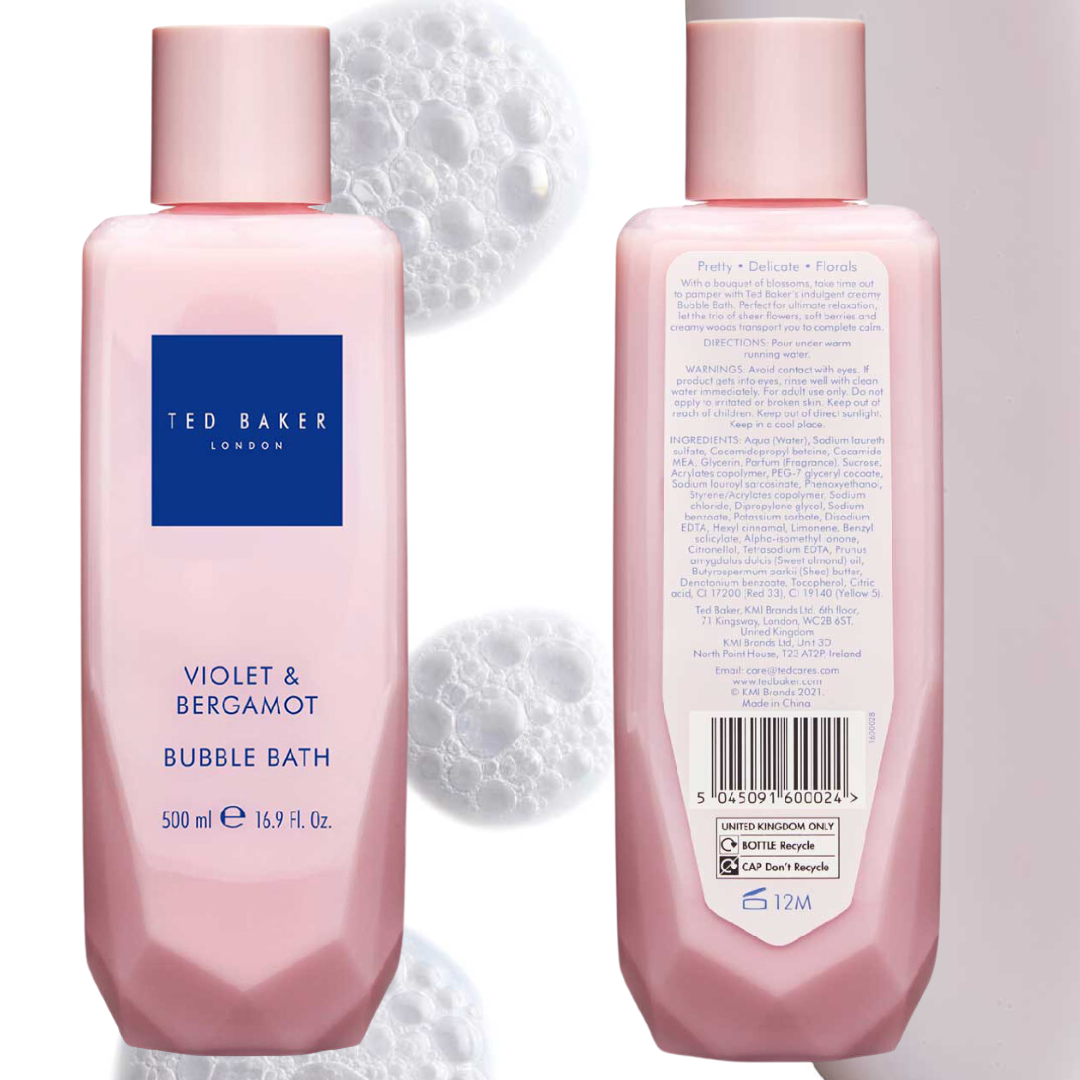Ted Baker Violet & Bergamot Bubble Bath 500ml