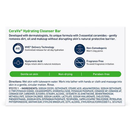 CeraVe Hydrating Cleanser Bar