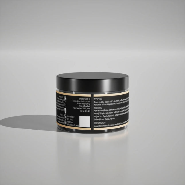 Radiant-Pro Charcoal Scrub