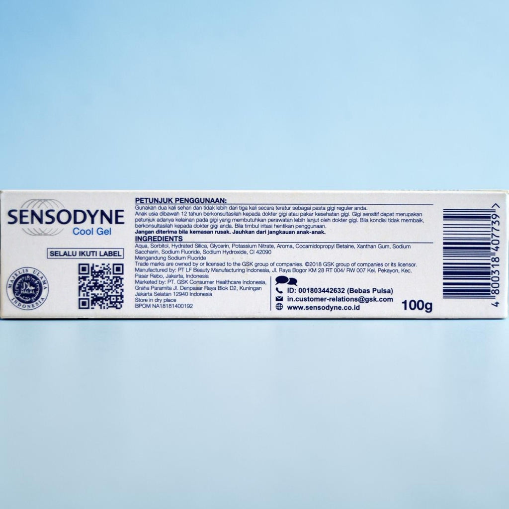 Sensodyne Cool Gel toothpaste 100g