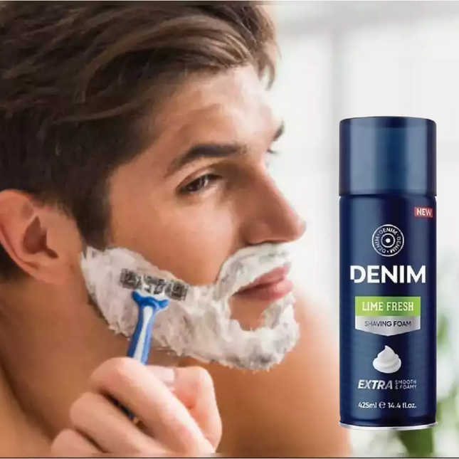 Denim UK performance Shaving Foam 425 ml Lime Fresh