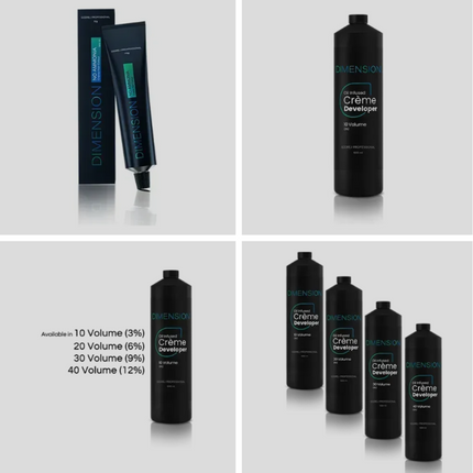 Dimension Oil Infused Creme Developer 1000ml