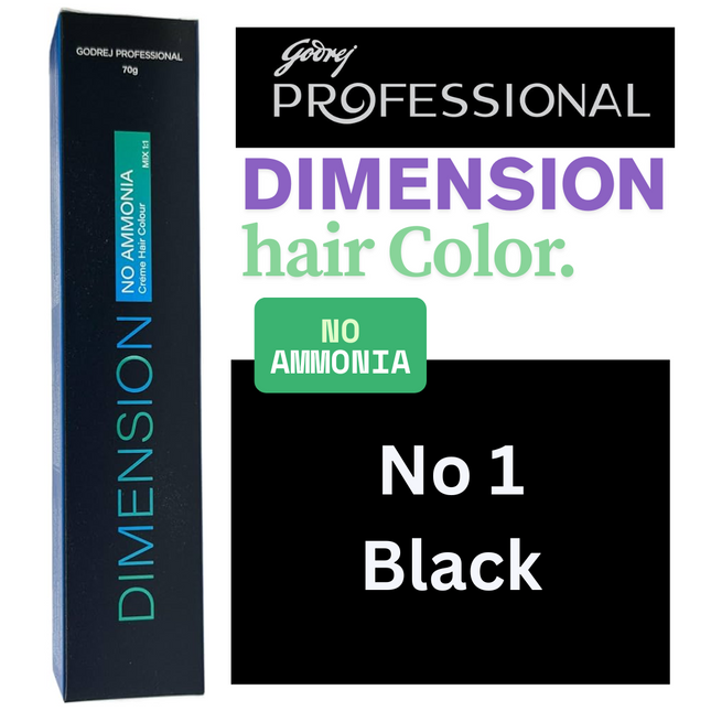 Dimension No Ammonia Creme Hair Color No 1