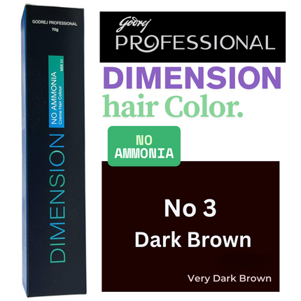 Dimension No Ammonia Creme Hair Color No 3