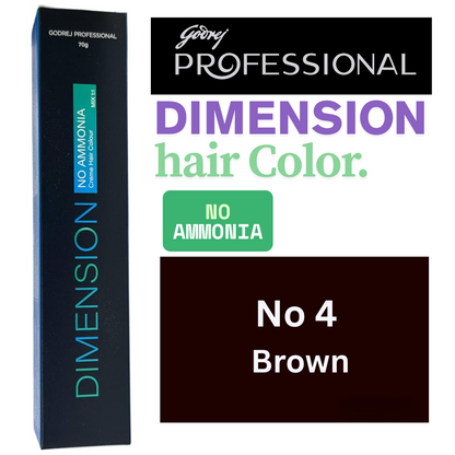 Dimension No Ammonia Creme Hair Color No 4