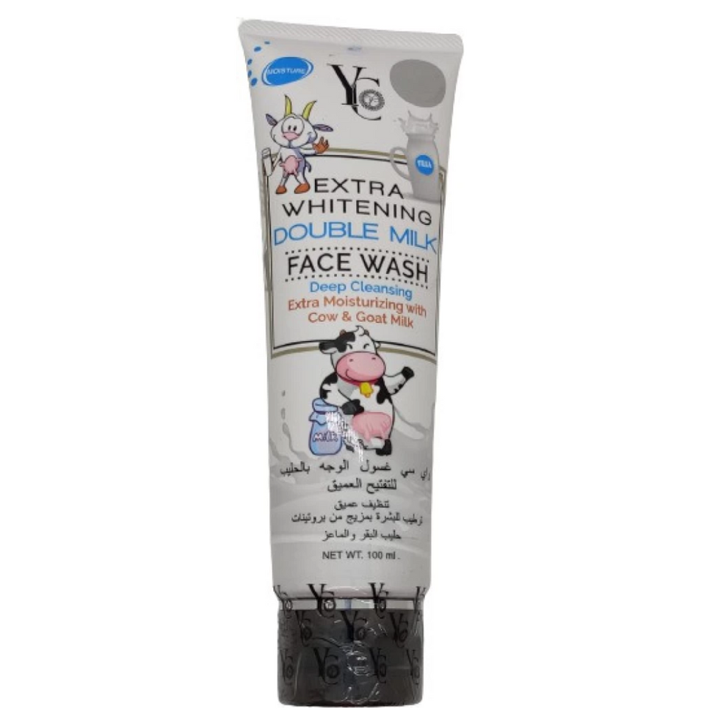 YC Extra Whitening Double Milk Face Wash
