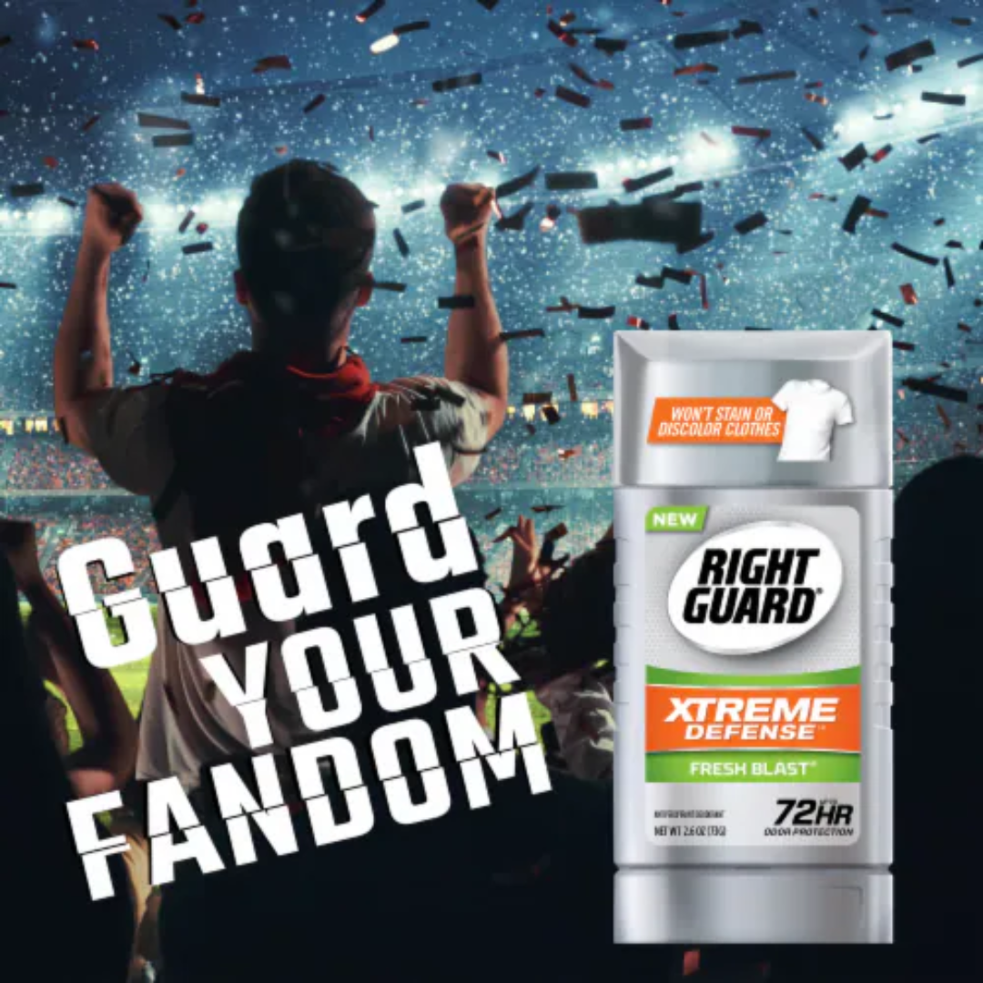 Right Guard Xtreme Defence Fresh Blast Antiperspirant Deodorant