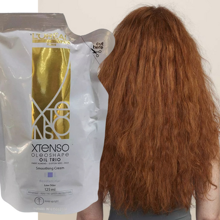 L'oreal XTenso Oleoshape Smoothing and Neutralizing Straightening Hair Cream