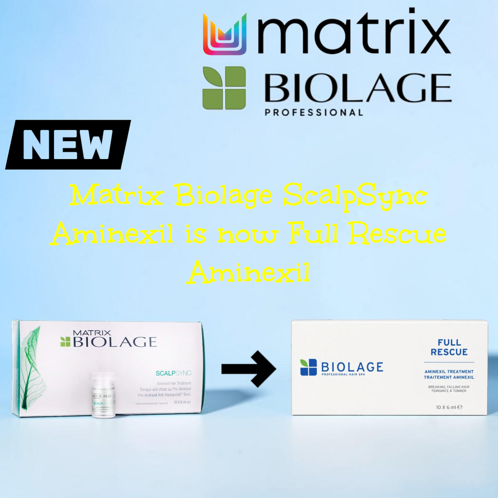 Matrix Biolage ScalpSync Aminexil Hair Treatment 10*6 Ml is now Biolage Scalpsync Full Rescue Aminexil Hair Treatment 10x6ml