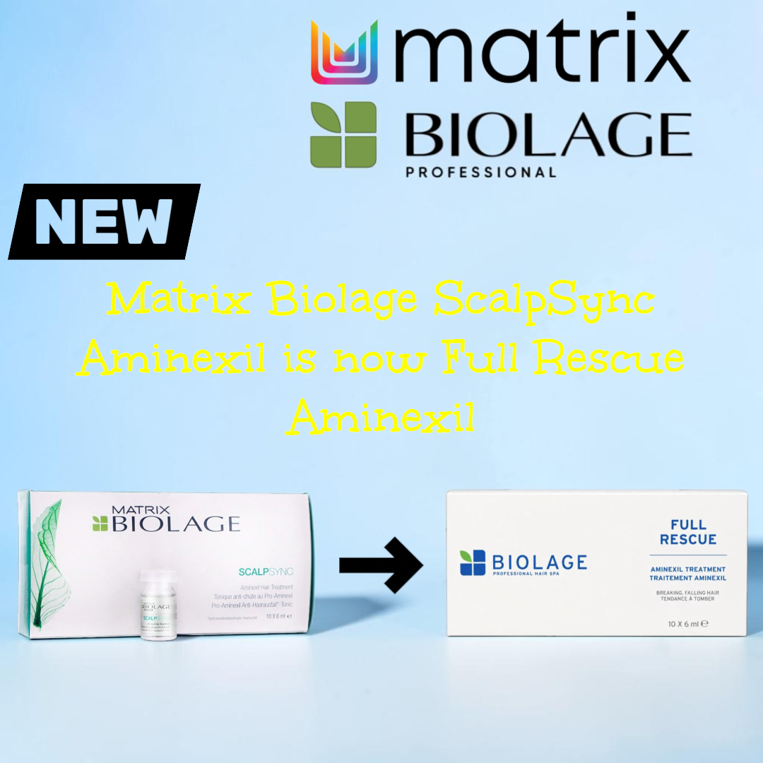 Matrix Biolage ScalpSync Aminexil Hair Treatment 10*6 Ml is now Biolage Scalpsync Full Rescue Aminexil Hair Treatment 10x6ml
