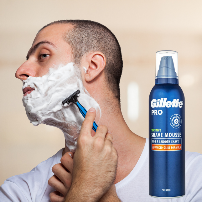 Gillette Pro Sensitive Shave Mousse 240ml
