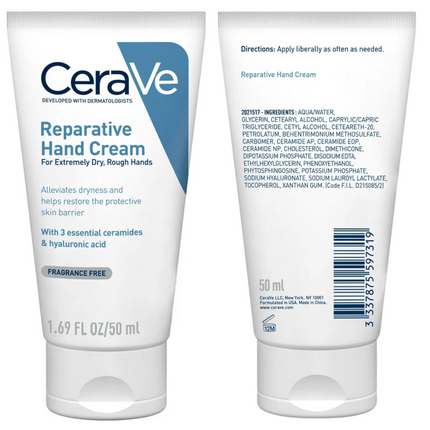 CeraVe Reparative Hand Cream 50ml/48g
