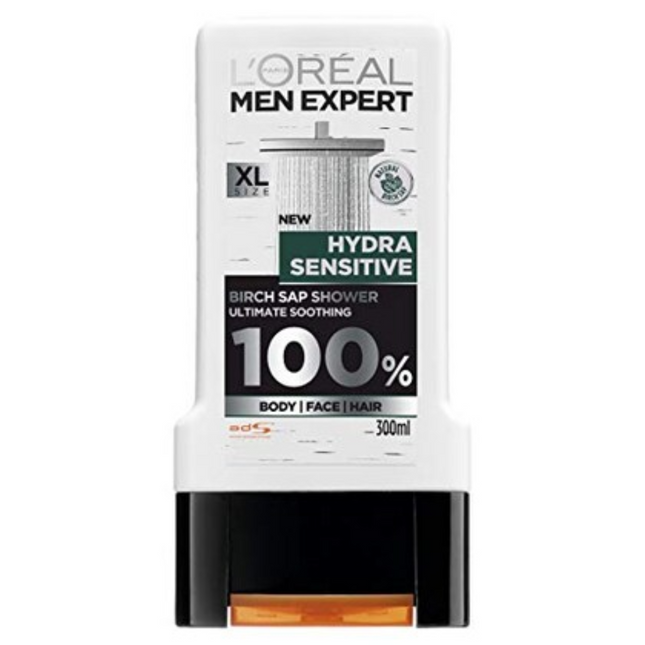 L'Oreal Paris Men Expert Hydra Sensitive Body Wash Shampoo