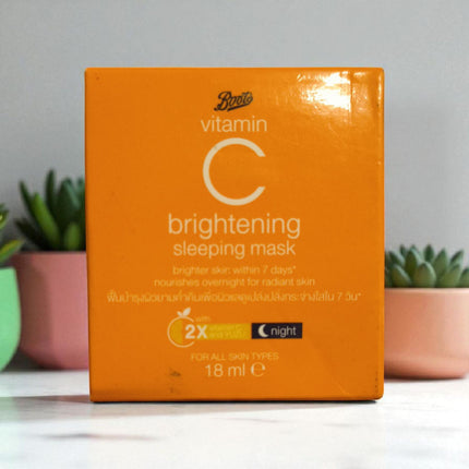 Boots Vitamin C Brightening Sleeping Mask 15ml