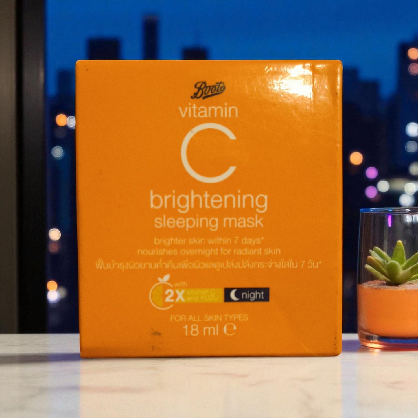 Boots Vitamin C Brightening Sleeping Mask 15ml
