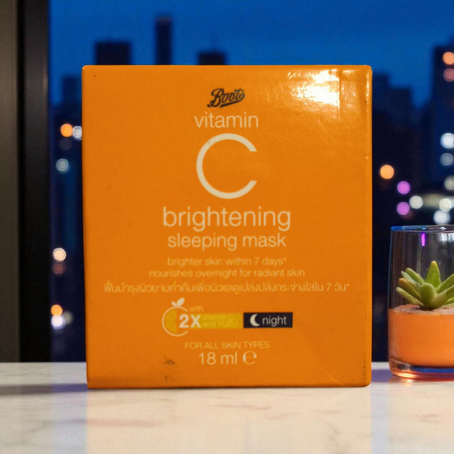 Boots Vitamin C Brightening Sleeping Mask 15ml