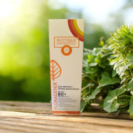 Biotique Floragenix Sun Protect + Tined Moisturizer SPF80+