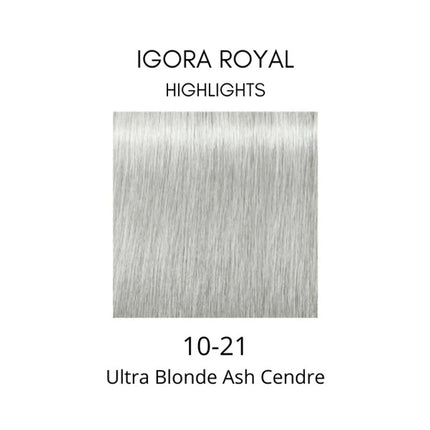 Igora Royal 10-21 Ultra Blonde Ash cendre