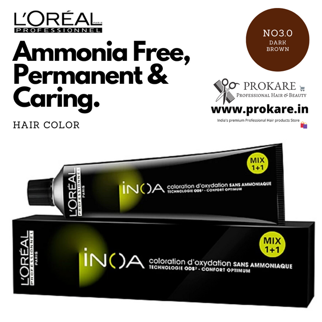 Inoa 3.0 Dark Brown Double Pigments