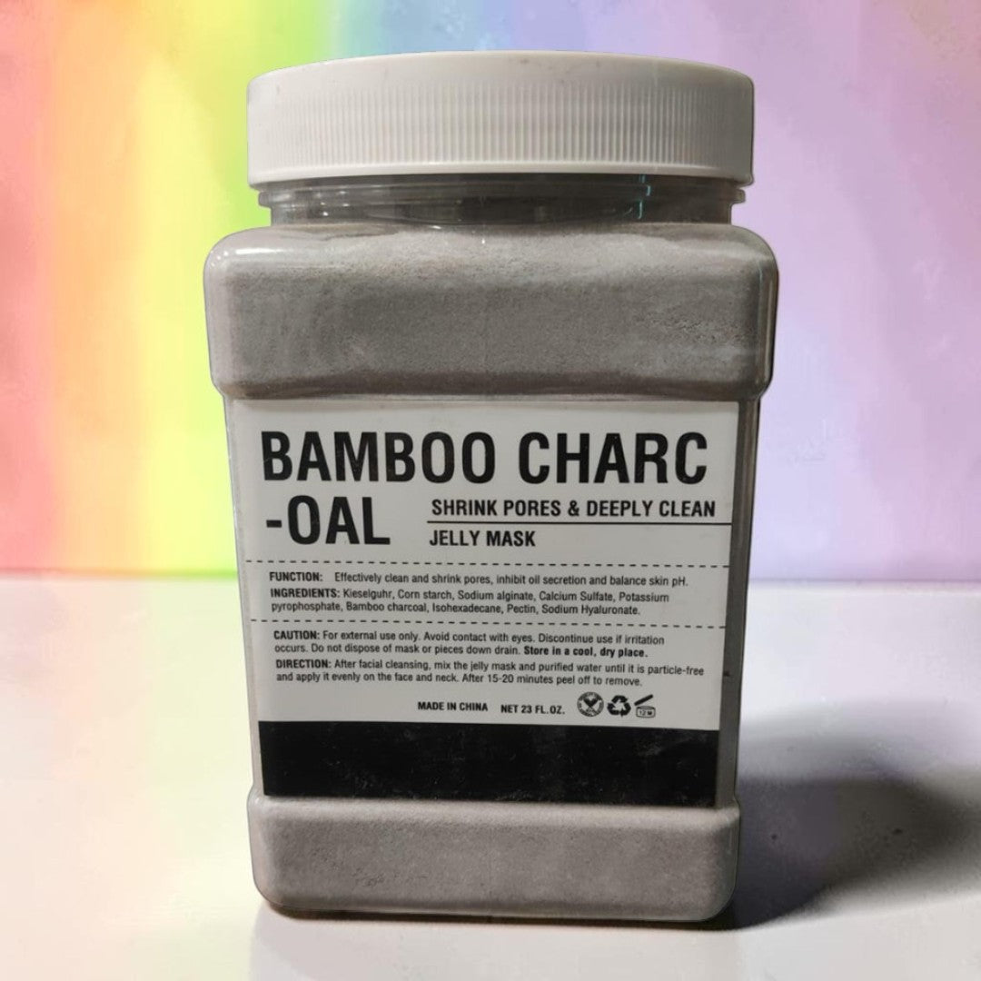 Bamboo Charcoal Moisture Jelly Mask With Hyaluronic Acid - 650 g