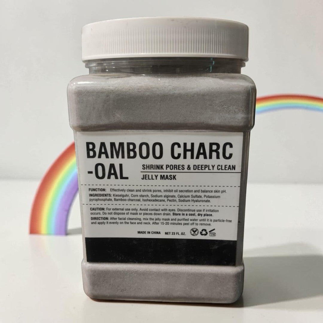 Bamboo Charcoal Moisture Jelly Mask With Hyaluronic Acid - 650 g